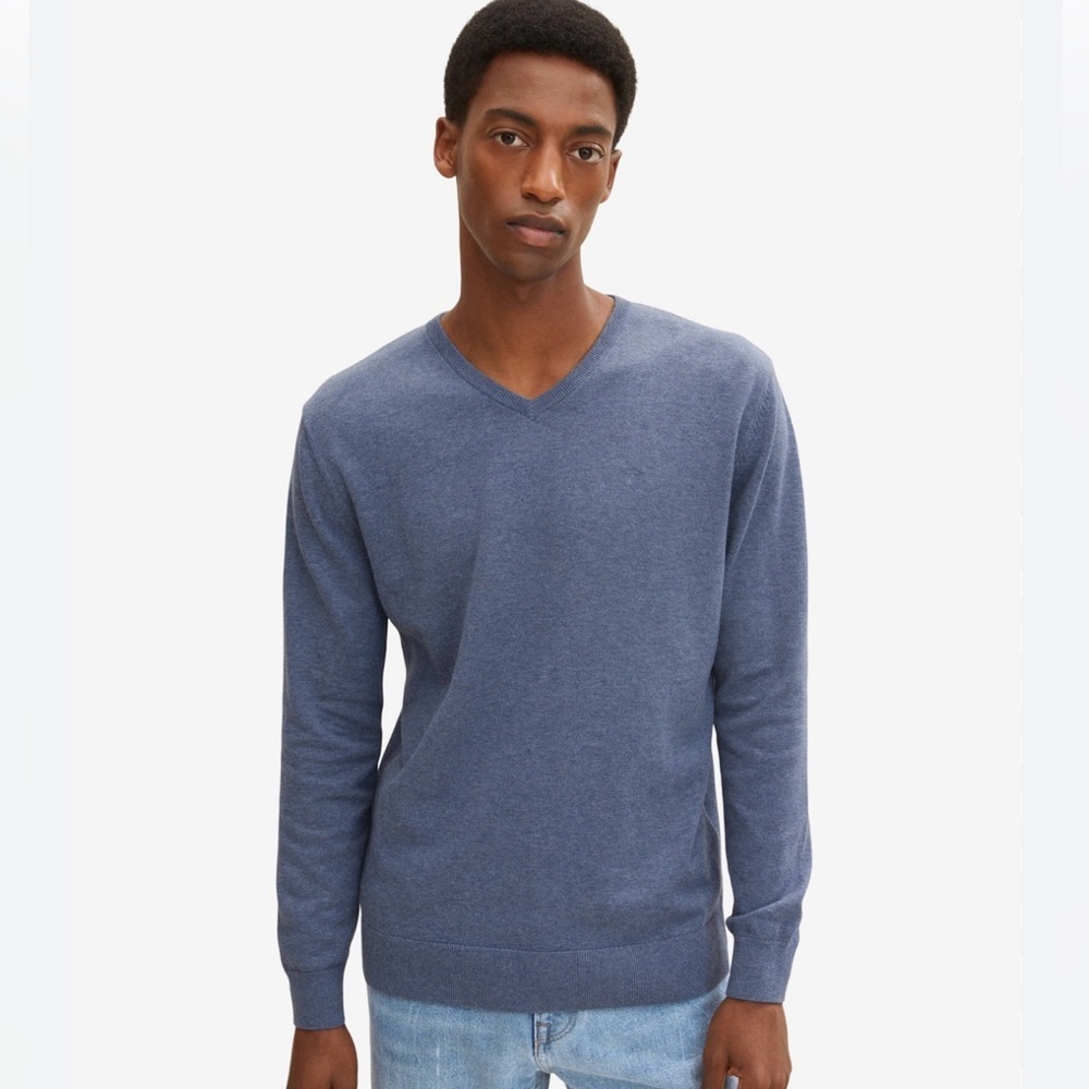 Tom Tailor Sweater in Blue, Size M